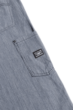 Calça Work Listrada Denim Blue