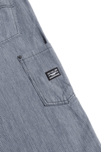Calça Work Listrada Denim Blue