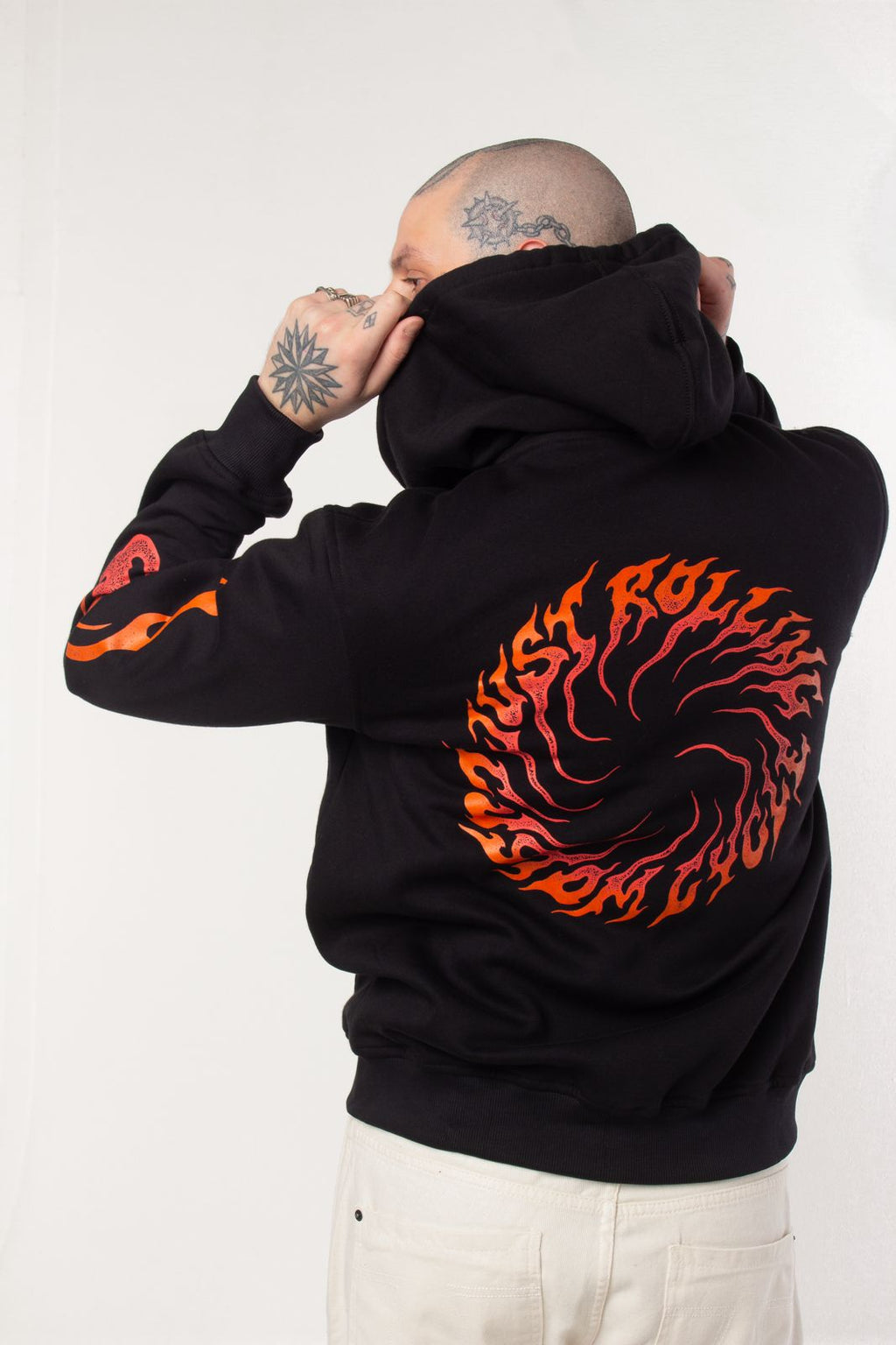 Moletom Canguru Aberto Flame