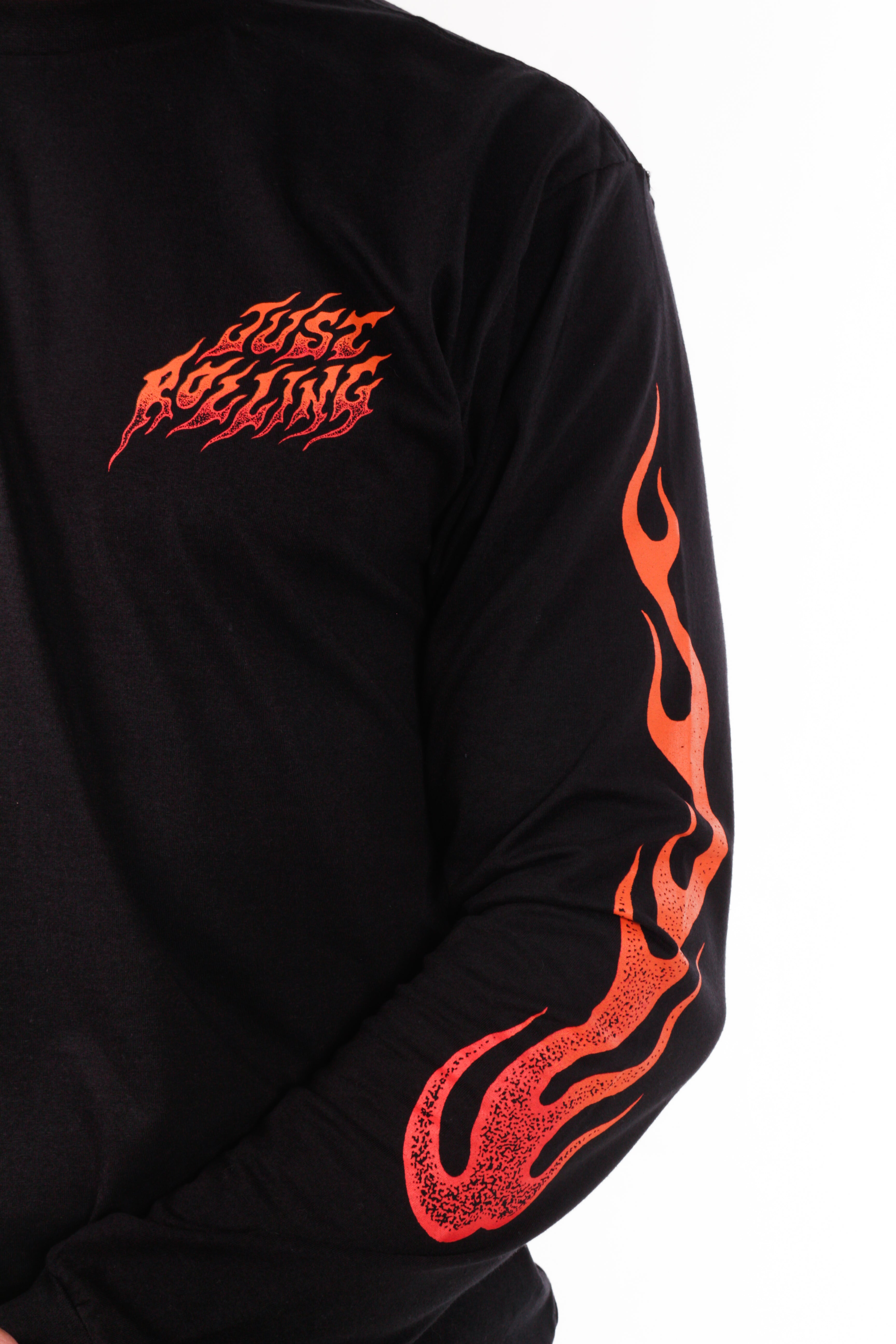 Camiseta Masculina Manga Longa "Flame"