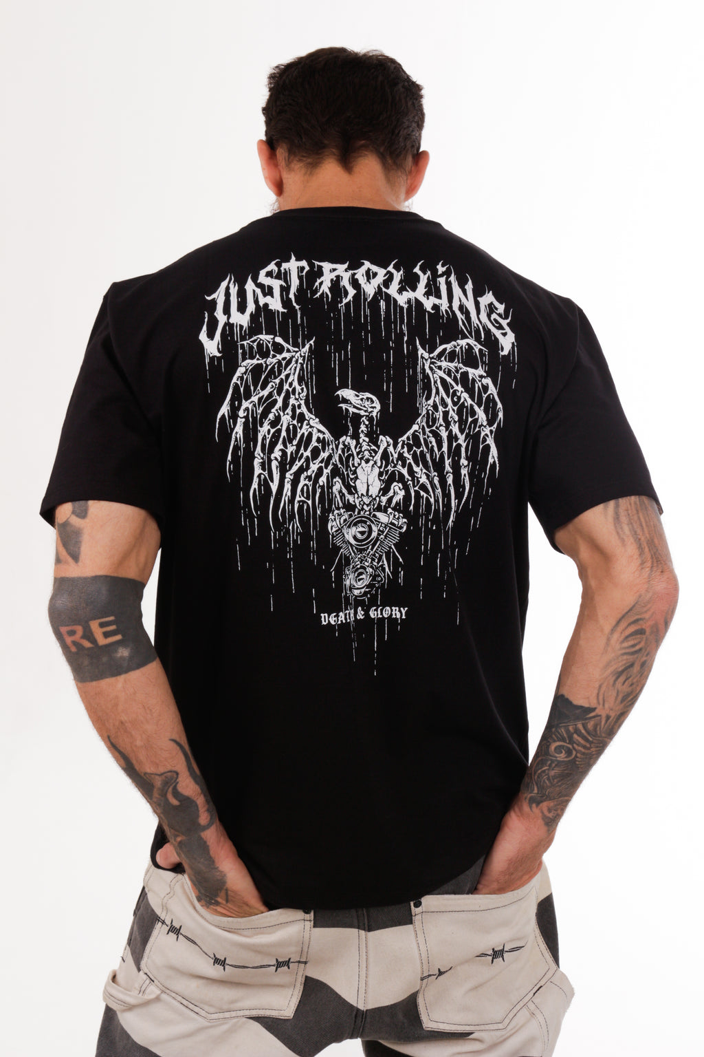 Camiseta masculina manga curta “Eagle" – modelagem tradicional