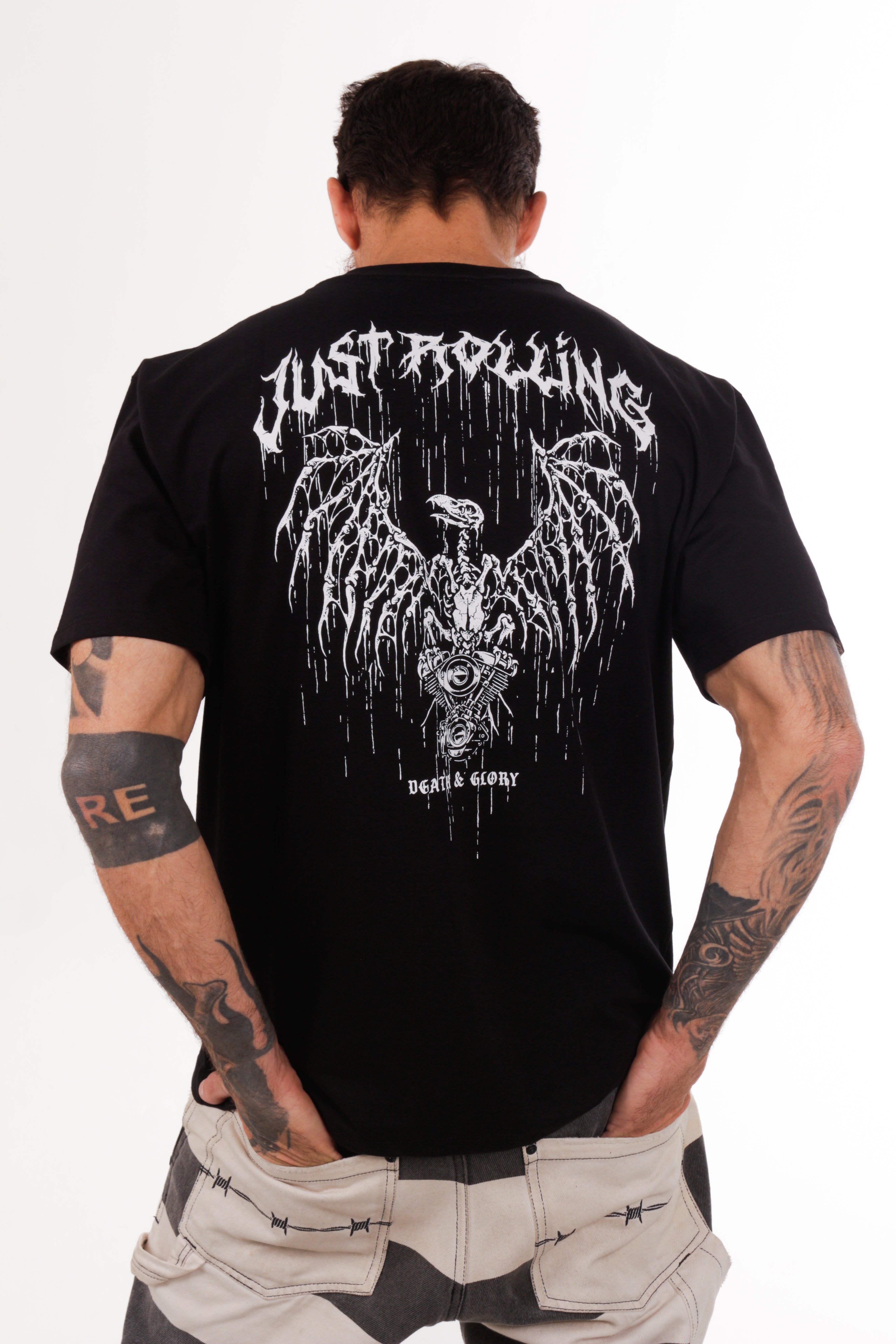 Camiseta masculina manga curta “Eagle" – modelagem tradicional