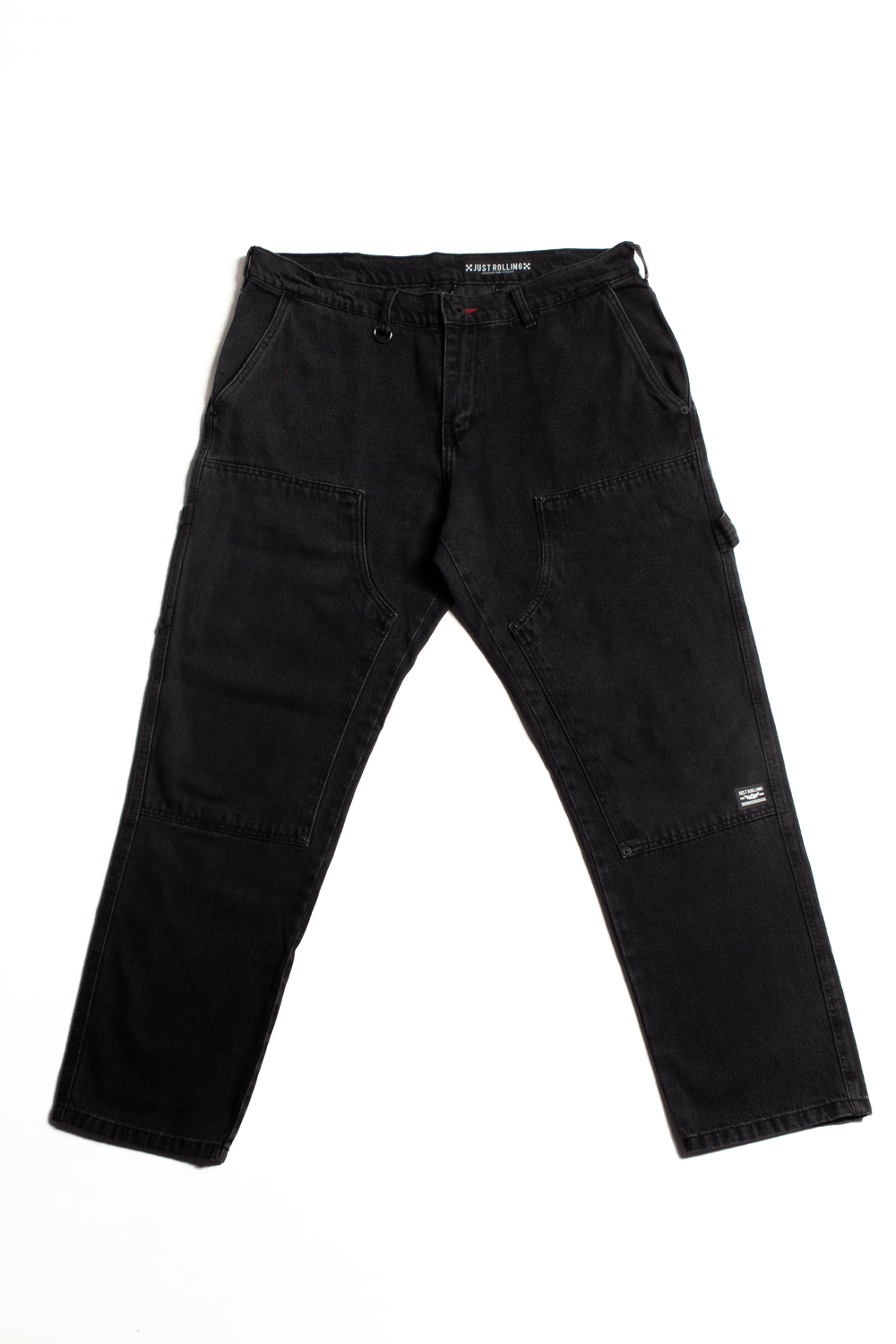 Calça Jeans Double Knee Black