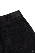 Calça Jeans Double Knee Black