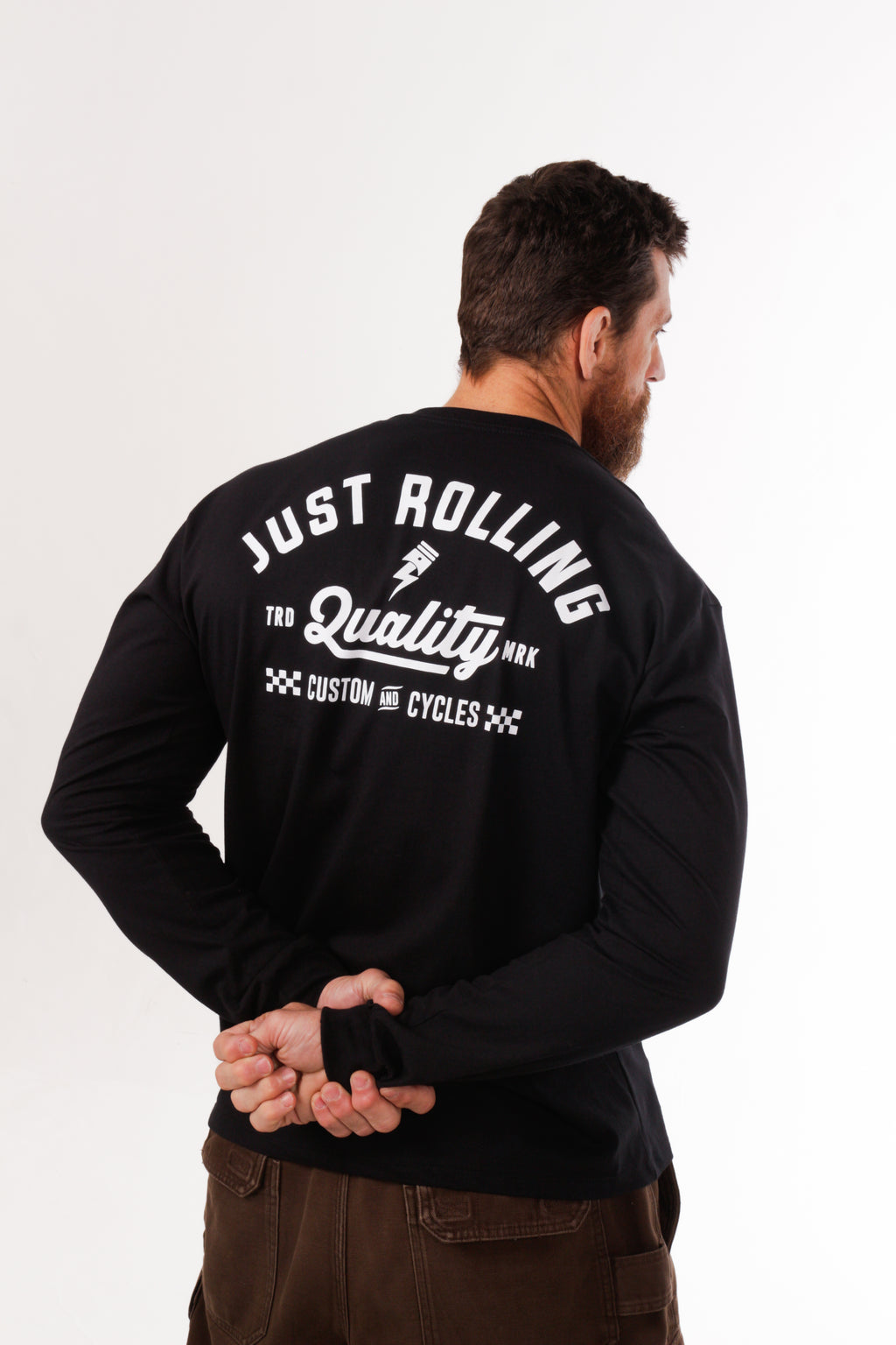 Camiseta masculina manga longa “Quality”