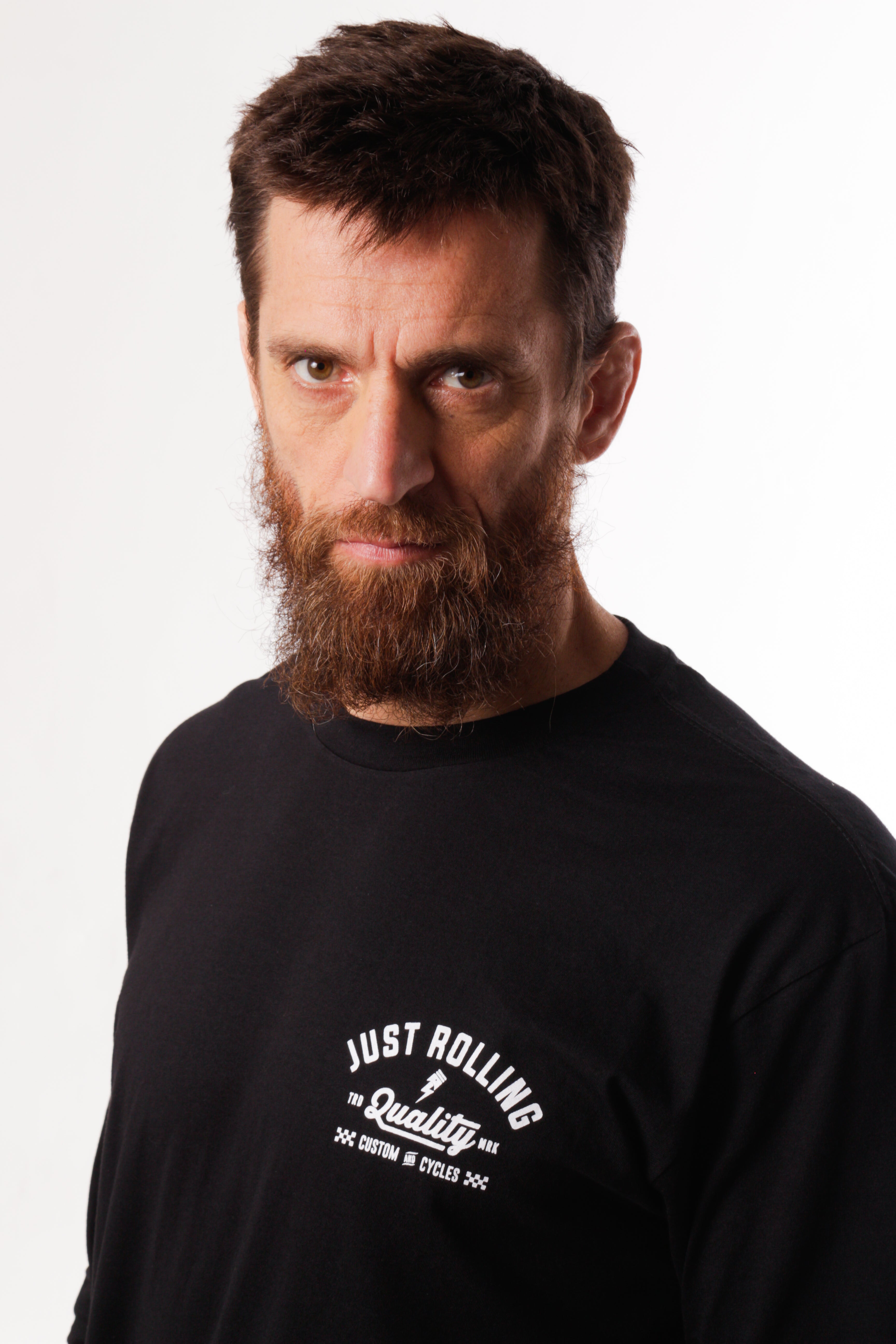 Camiseta masculina manga longa “Quality”