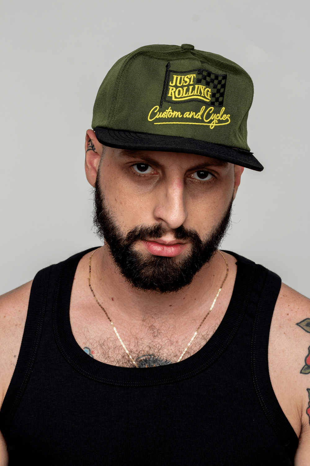 Boné Desconstruído em Nylon Cordura RESIN