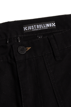 Calça Sarja Fatigue Black