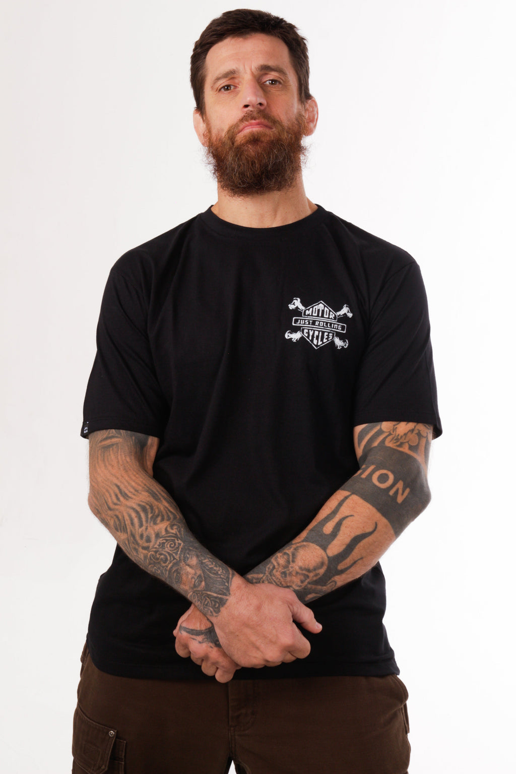Camiseta Manga Curta "Caveira Alada" - Modelagem Tradicional