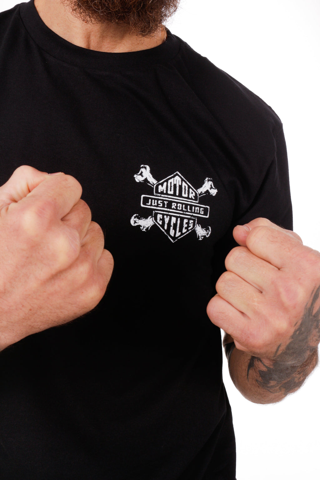 Camiseta Manga Curta "Caveira Alada" - Modelagem Tradicional