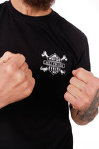 Camiseta Manga Curta "Caveira Alada" - Modelagem Tradicional