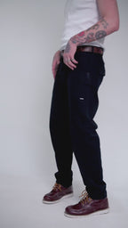 Calça Jeans Double Knee Black