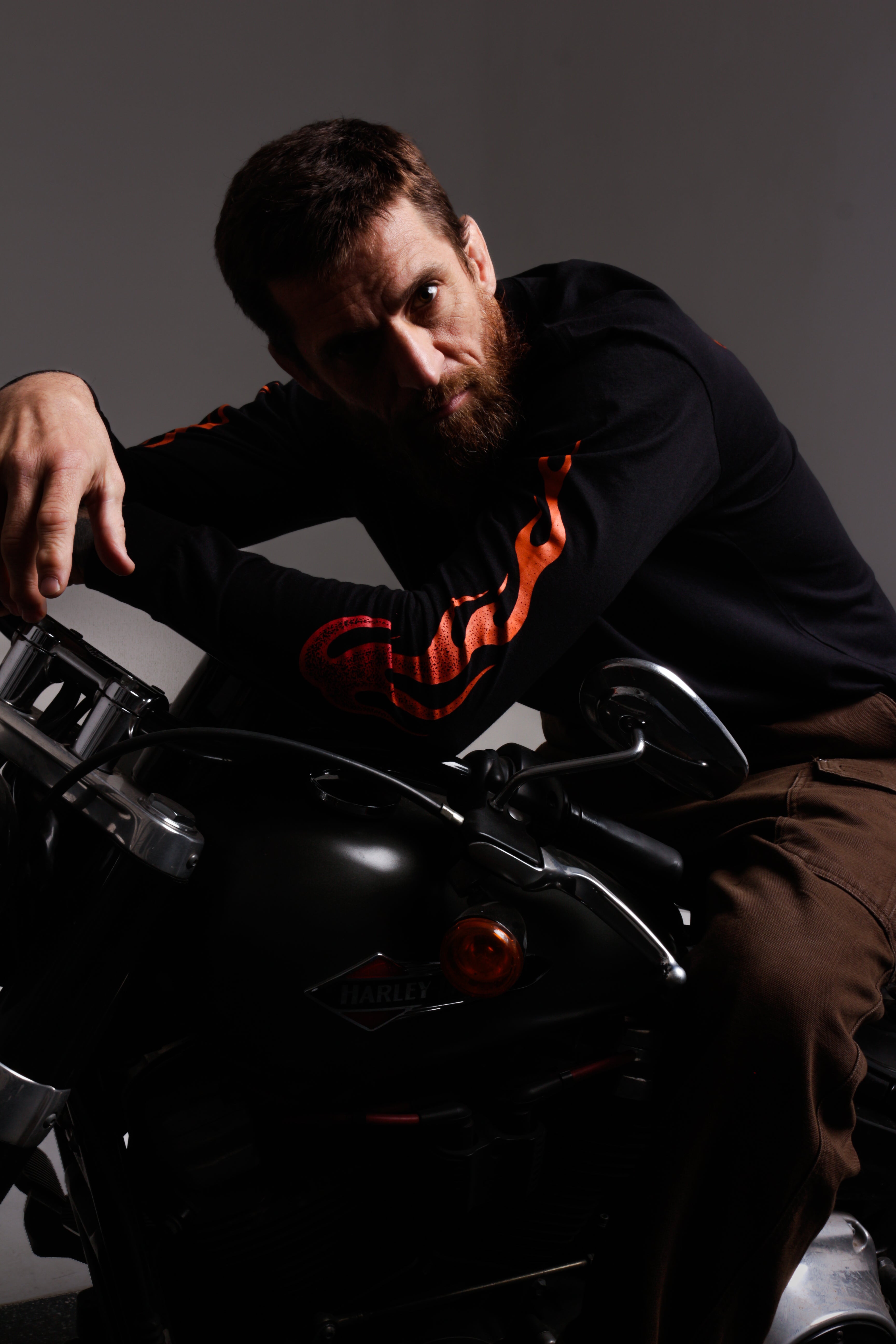 Camiseta Masculina Manga Longa "Flame"